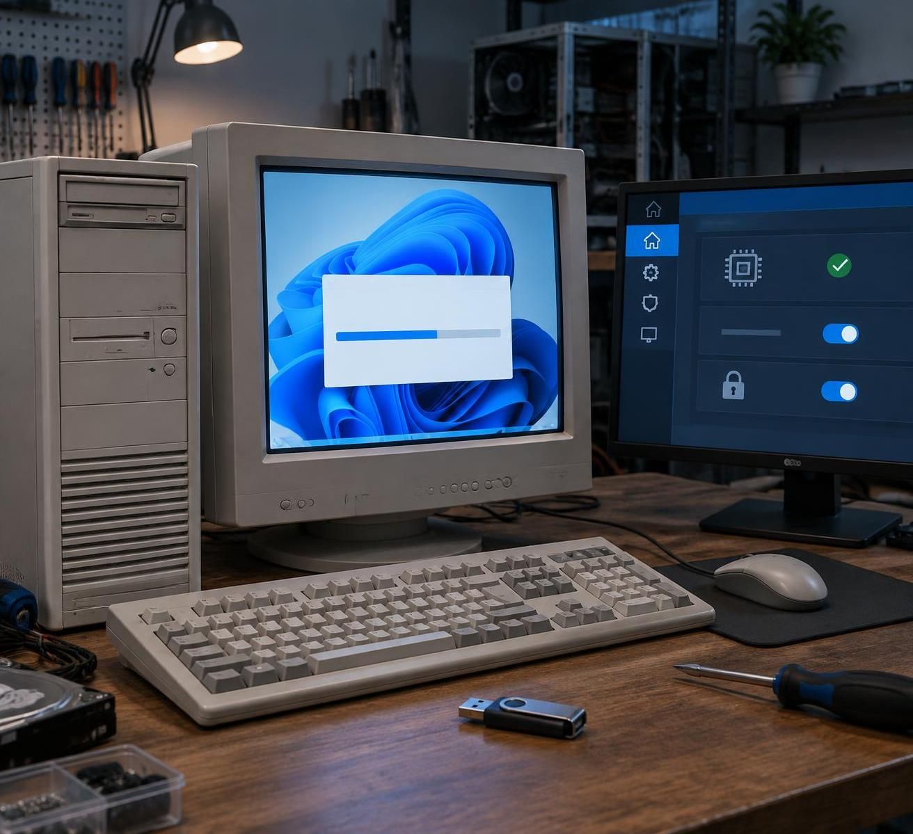 votre pc est incompatible avec windows 11 ? découvrez comment contourner les vérifications et installer le système avec rufus, regedit ou flyby11.