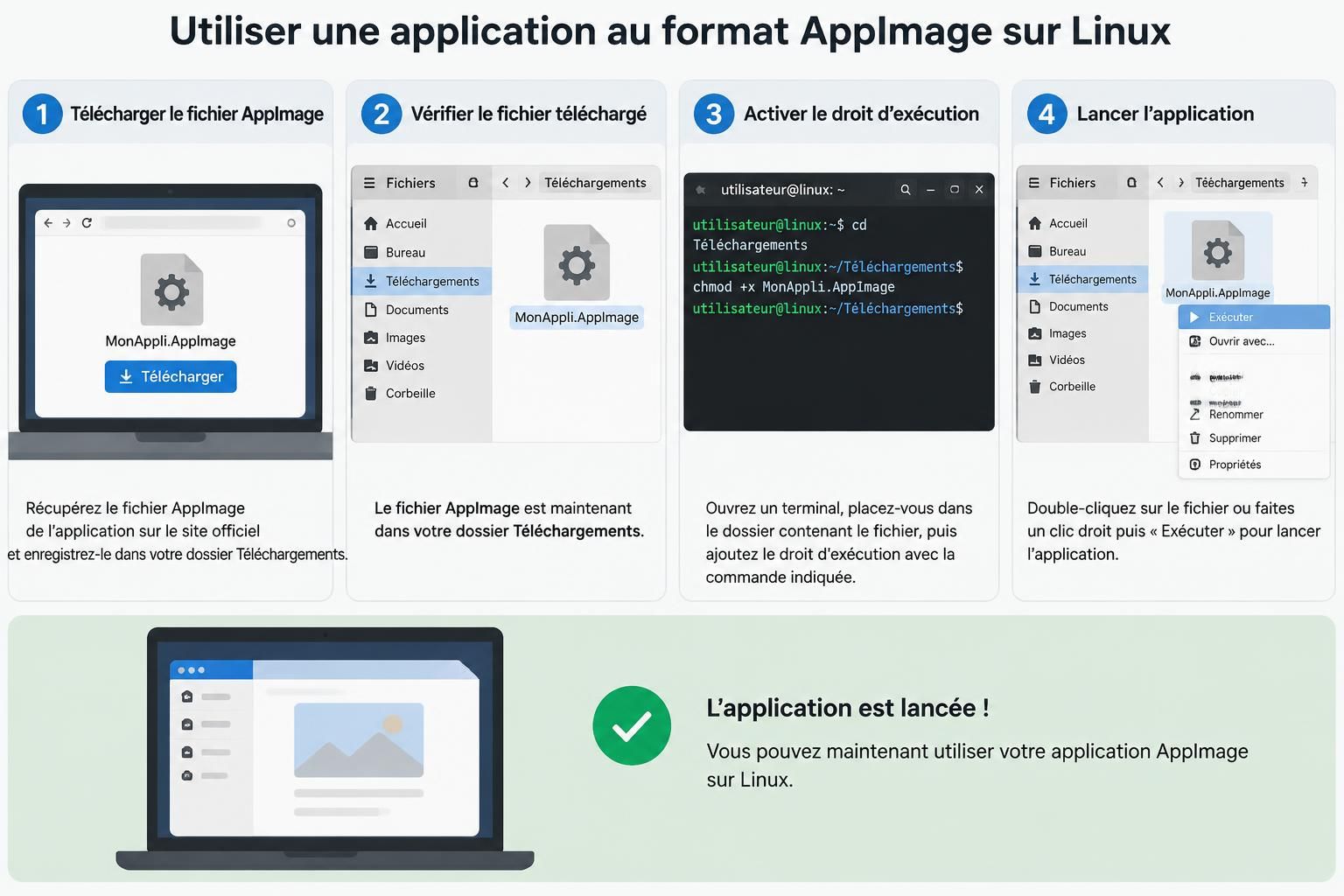 découvrez appimage installer, un outil simple pour installer et lancer facilement vos applications appimage sous linux.